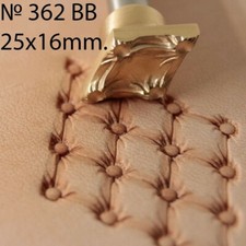 Stamp tool Leather crafting crafts brass saddle making stamps  #362BB