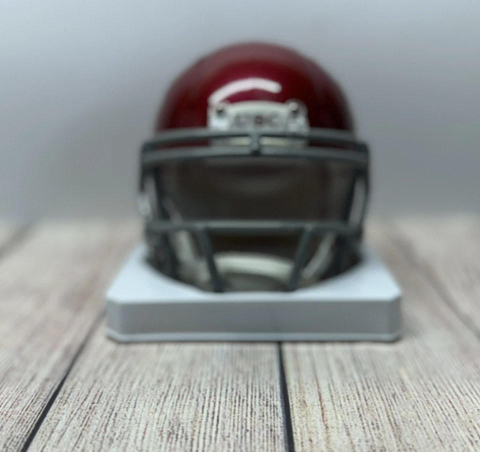 USC TROJANS JO’QUAVIOUS “WOODY” MARKS  SIGNED MIN HELMET JSA COA - Image 3 of 4