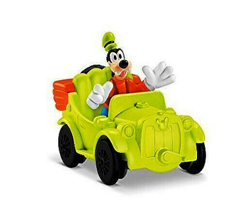 DISNEY MICKEY MOUSE CLUBHOUSE,GOOFY'S JALOPY,FIGURE & VEHICLE PACK
