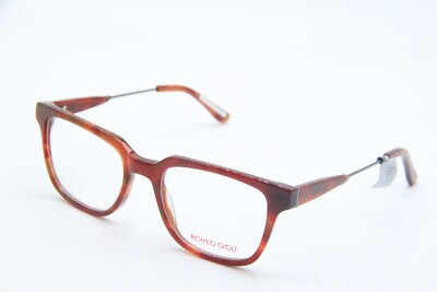NEW ROMEO GIGLI RG 77007 C RED GRAY AUTHENTIC EYEGLASSES FRAMES 50-19
