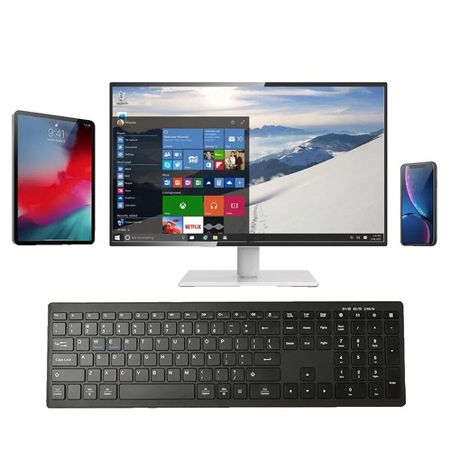 Think Outside Ultra-Slim Bluetooth Folding Wireless Keyboard