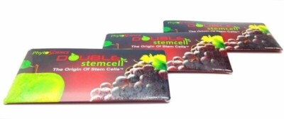 3 x Phytoscience Apple Grape Double StemCell Stem Cell Anti Aging EXP 2028