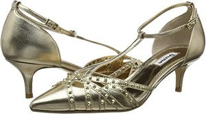 dune gold kitten heels