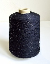 Soft Italian Sequin Viscose Knitting Yarns, 10.6 oz / 300 grams - Balls or Cone