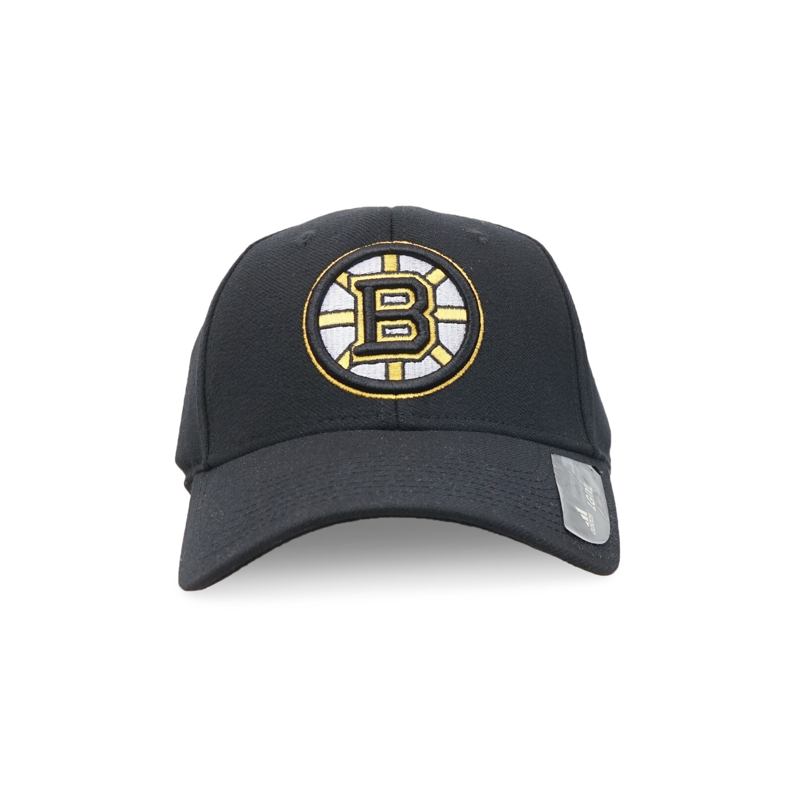 Бостон Брюинз первичной логотип команды НХЛ Адидас (черный) гибкий структурированный приталенный шляпа