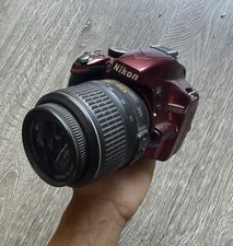 Nikon D3100 Digital Camera w/18-55mm VR Lens, RED Body, 14.2MP, 1080p HD