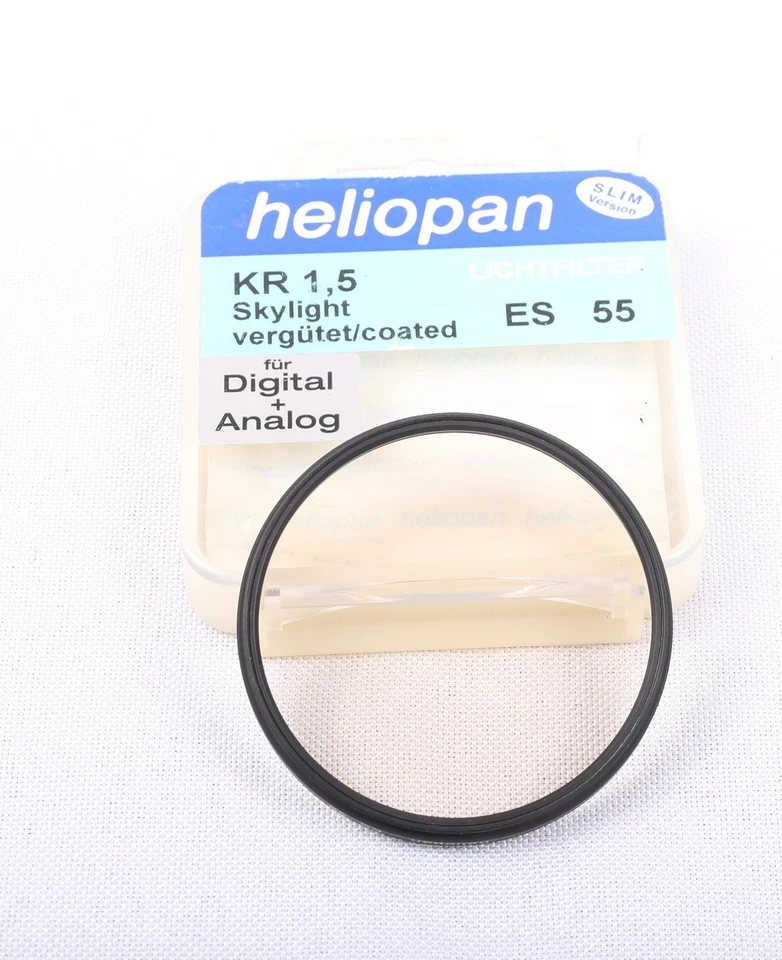 Heliopan ES55 55mm KR1.5 Skylight Coated Lens Filter Made in Gernany Premium - Image 2 of 4