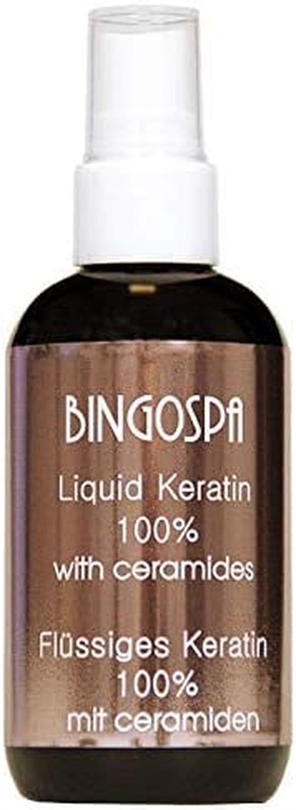 Keratina Fluida 100% BingoSpa con Ceramidi - Riparazione Capelli Danneggiati