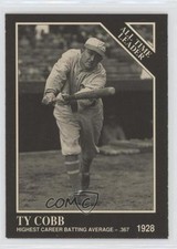 1991 The Sporting News Conlon Collection All Time Leader Blank Back Ty Cobb dd2