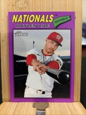 2026 Topps Heritage Daylen Lile Purple Border #124