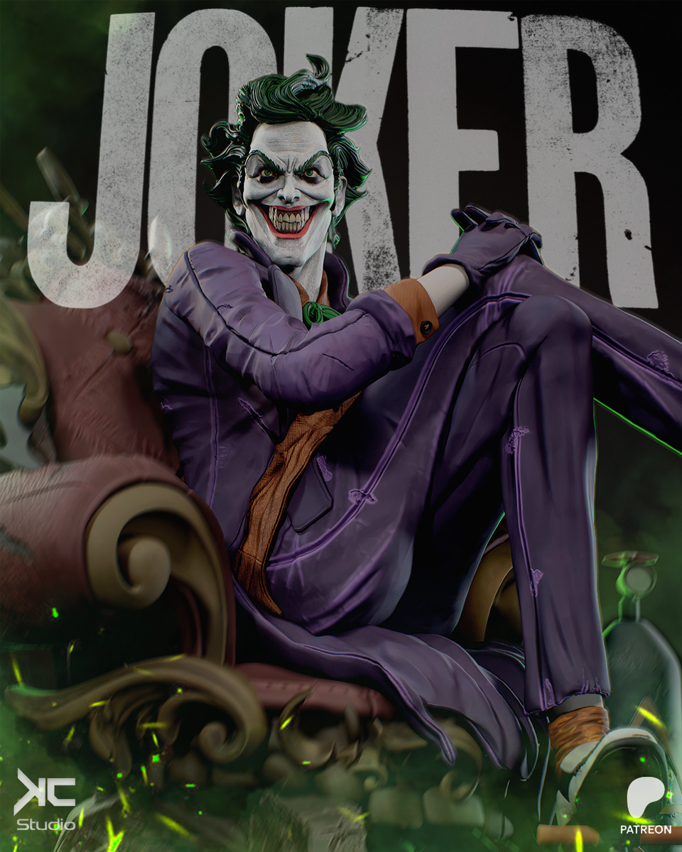 Joker | DC Comics | UNPAINTED | 1/6 Scale Resin Kit | eBay