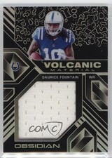2018 Panini Obsidian Volcanic Material Relics /50 Daurice Fountain #VM-32 mv7