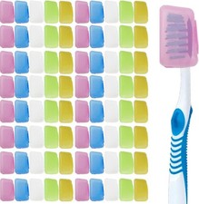 100PCS Portable Toothbrush Containers Travel Toothbrush Cap Cover Tooth Brush Ca