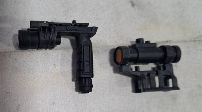 21st Century 1/6 Scale Modern USA Rifle Scope & Foregrip for 12'' Figures JM-925