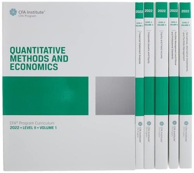 2022 CFA Program Curriculum Level II Box Set: 1-6 - CFA Institute
