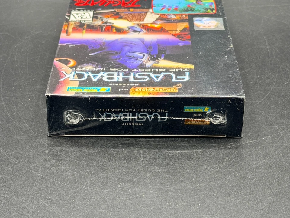 Flashback Quest for Identity Atari Jaguar 64 BIT Sealed W/ Hangtab Authentic - Image 3 of 4