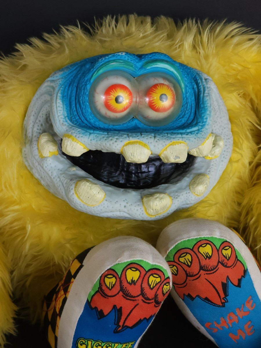 Giglee Eyes Monster Yellow ULTRA RARE Vintage Toy My Pet