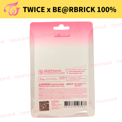 TWICE BE@RBRICK コラボ　新品未使用 3セット TWICE BE@RBRICK LIMITED EDITION 100% BEAR BRICK FANS SHOP PHOTO
