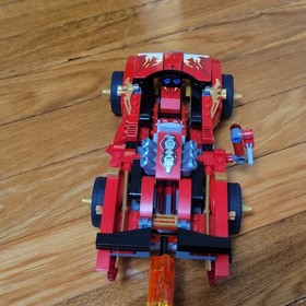 LEGO Ninjago 70727 Kai&rsquo;s X-1 Ninja Charger &ndash; no minifigs, near complete.