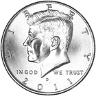 2011 D KENNEDY  Half Dollar  50c  BU  from  Mint Set