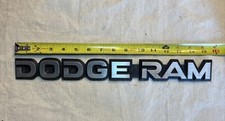 Vintage 1989 To 1990s Dodge Ram Truck Or Van Emblem Ornament Used 15 12 Long Vintage 1989 To 1990s Dodge Ram Truck Or Van Emblem Ornament Used 15 12 Long