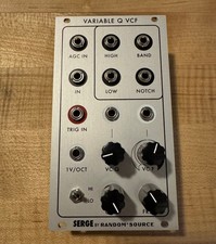 Random Source Serge VCFQ Variable Q FILTER VCF MODULAR
