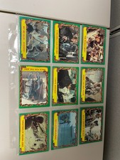 1981 Topps Raiders of the Lost Ark - lot of 18 cards