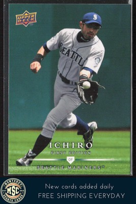 Ichiro Suzuki 2008 Upper Deck First Edition #114 Seattle Mariners