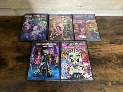 #ad Monster High 5 DVD Lot $34.00