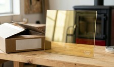 VETRO CERAMICO 4 MM Per STUFA LA NORDICA ROSSELLA R1 PLUS Misura CM. 31,4 x 34,8