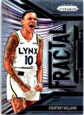 2025 Panini Prizm WNBA #6 Courtney Williams Fractal