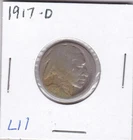1927-D Buffalo Nickel Acid Dated L11