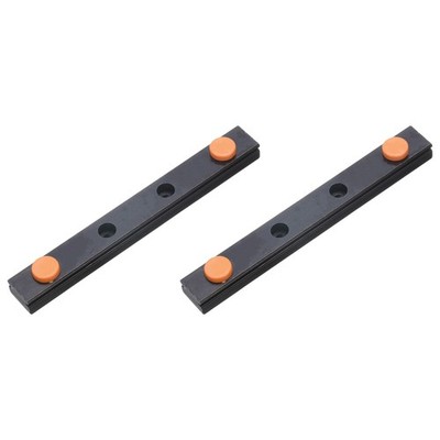 2pcs MGN12 100mm Linear Guide Rail, Black