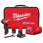 Milwaukee 3485-22 M12 FUEL 12V 1/4" Li-Ion Right Angle Die Grinder Kit