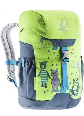 Deuter Junior Kids Backpack Blue Green Hiking School Daypack Excellent Condition