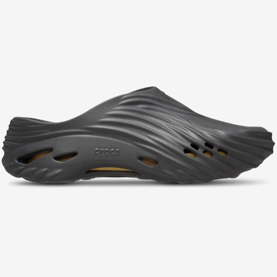 Crocs Echo Wave Black Sand 210521-0LD Comfort Slides Sandals Mens Size 13 NWB