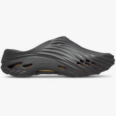 Crocs Echo Wave Black Sand 210521-0LD Comfort Slides Sandals Mens Size 8 NEW