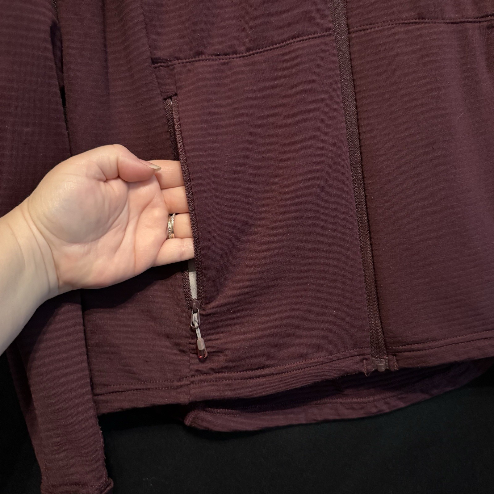 Varde Full Zip Soft Shell Ribbed Jacket Women’s S… - image 8