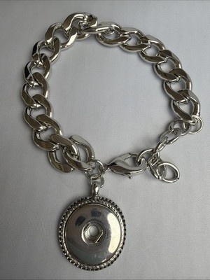 Ginger Snap 7 - 9  Dangle Charm Bracelet 18mm 20mm Gingersnap Snaps Charms