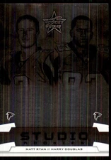 2008 Leaf Rookies & Stars Studio Rookie #SR-1 Matt Ryan Douglas Falcons /1000