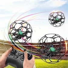 Remote Control Flying Ball Toy - Light Up Interactive Indoor Outdoor Fun Play