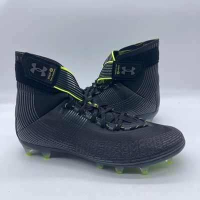 NWOT Under Armour Highlight MC 3023716-004 Men's Size 12.5 Football Cleats Black