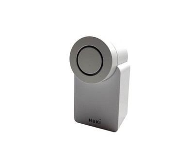 Elektronisches Schloss Nuki Smart Lock Go Bluetooth, Wi-Fi & Matter weiß B-WARE