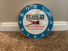 General Motors Parts Clock General Motors Parts Clock