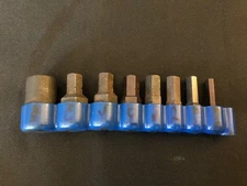 Matco Interchangeable Metric Hex Bit Driver Set 1/2" Driver Bit Holder SCY8MR