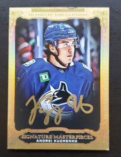 2022-23 Ultimate Collection Andrei Kuzmenko Signature Masterpieces Auto #USM-AK