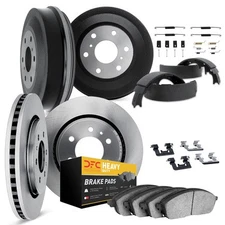 Dynamic Friction Company 6284-48026 Brake Rotor  Hd Brake Pad   Hardware And