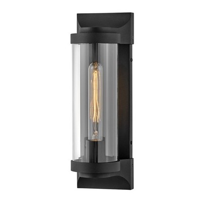 Pearson Outdoor Wandleuchte schwarz strukturiert  Hinkley QN-PEARSON-M-TK