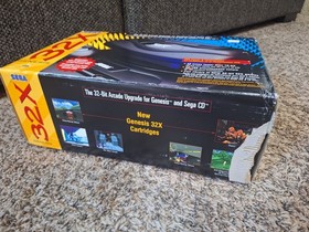 Sega 32X Console Original Empty Box Cardboard Paperwork ONLY