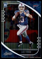 2020 Panini Absolute Blue Jake Fromm RC Buffalo Bills #143